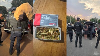 Operação Rotura prende seis pessoas e apreende drogas e munições durante ofensiva contra tráfico em Foz do Iguaçu