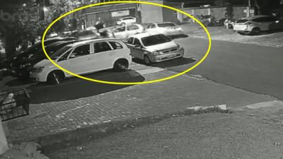 Câmera registra motociclista sendo arremessado em acidente violento no Floresta, em Cascavel