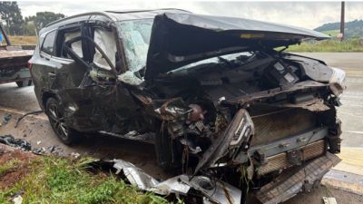 Homem morre após batida entre dois carros na PRC-280, em Palmas