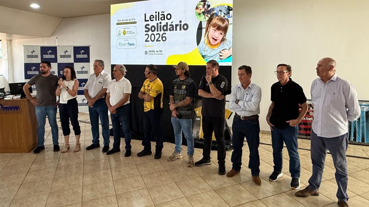 2º Leilão Solidário arrecada R$ 510 mil para APAE e projetos sociais do FC Cascavel