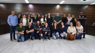 Servidores da Câmara de Cascavel recebem treinamento de primeiros socorros