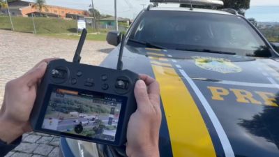 PRF inicia Operação Independência com uso de drones na BR-369 em Cascavel