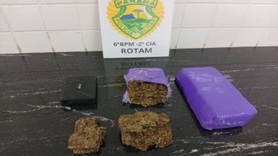 Operação Omnis: homem é preso com mais de 1,3 kg de maconha e rastreador GPS em Cascavel
