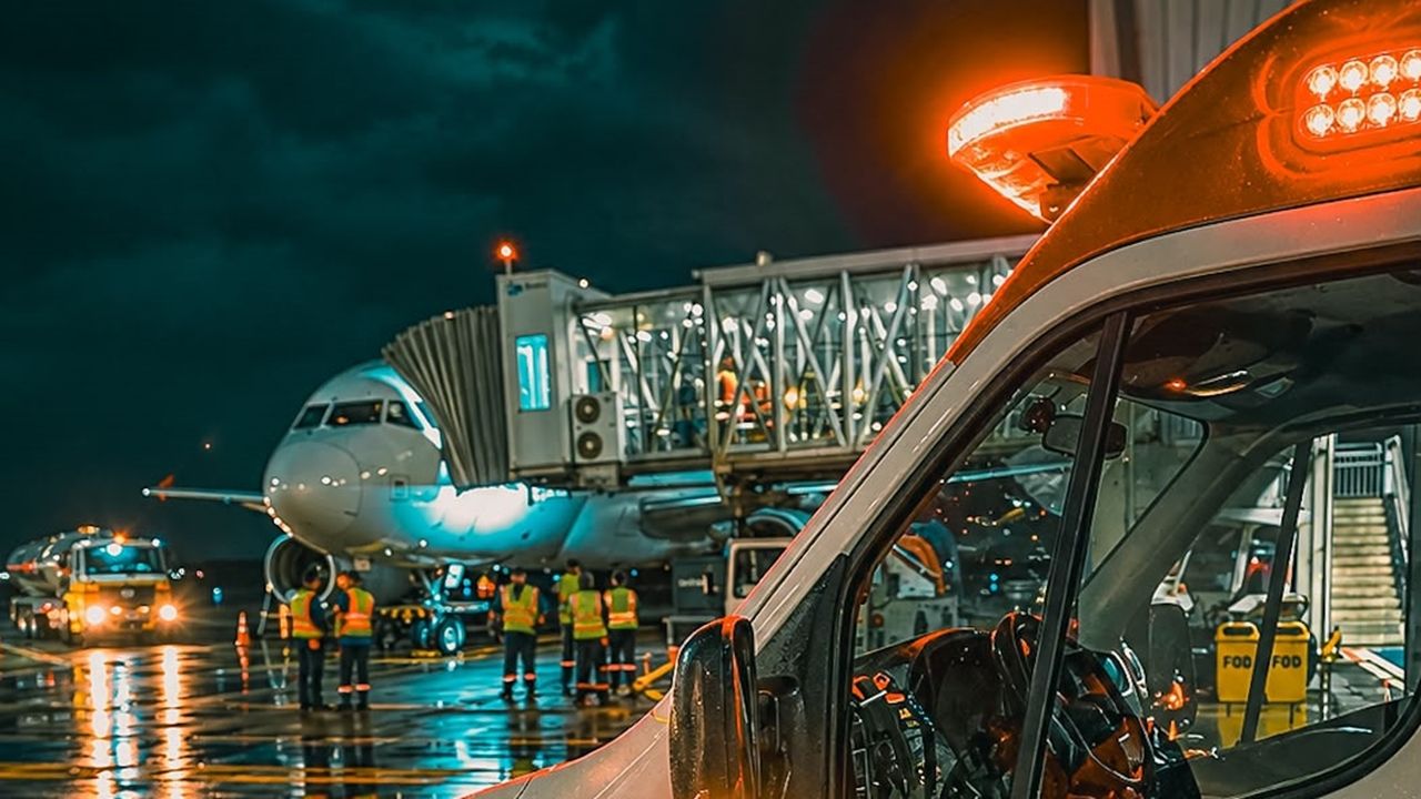 SAMU atende paciente dentro de aeronave após mal-estar durante voo em Cascavel