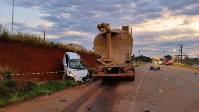 Cascavelenses morrem morrem em acidente entre carro e caminhão no Rio Grande do Sul