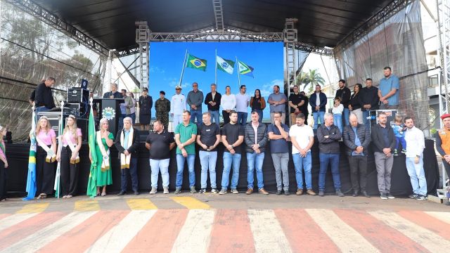 Itaipulândia celebra a Independência do Brasil com grande Desfile Cívico.