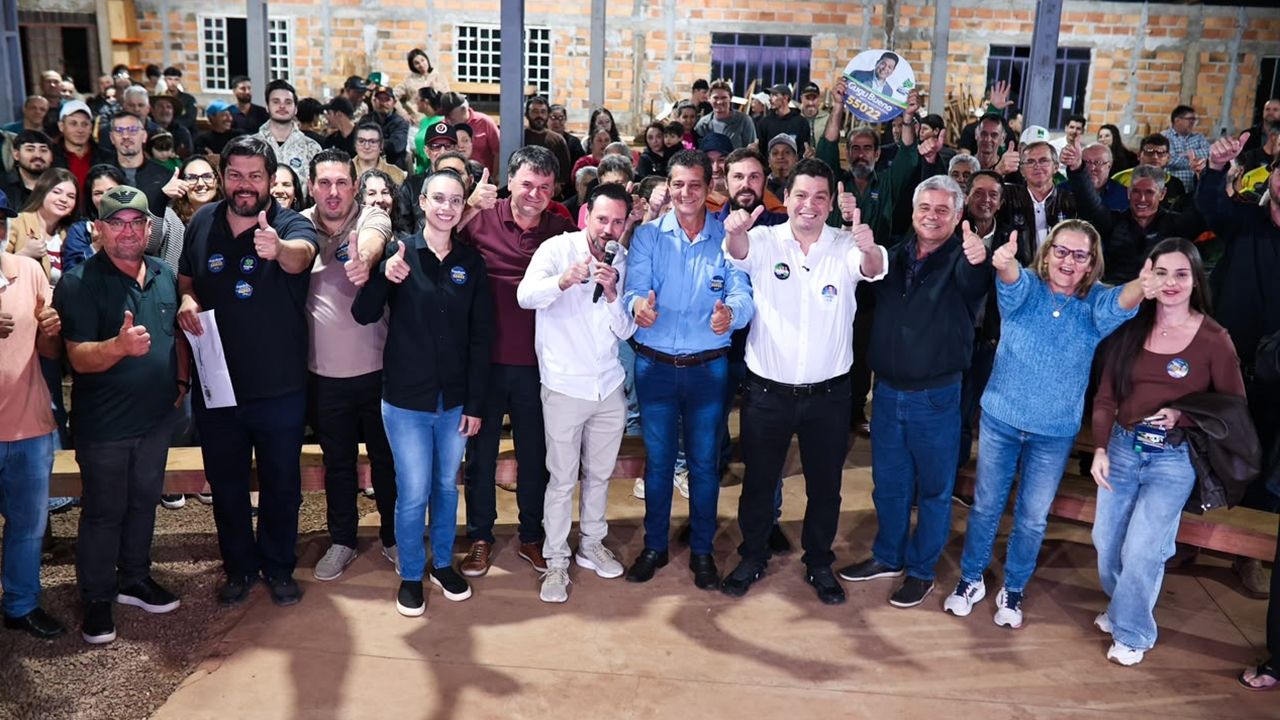 Obras e resultados fortalecem apoio ao deputado Gugu Bueno em Quedas do Iguaçu e Três Barras