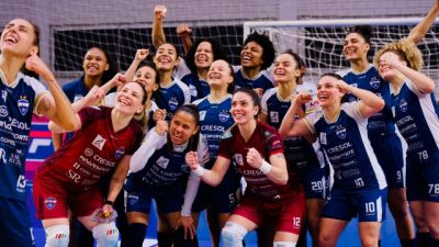 É na raça! Stein Cascavel Futsal vence São José na prorrogação e carimba vaga na semifinal da LFF