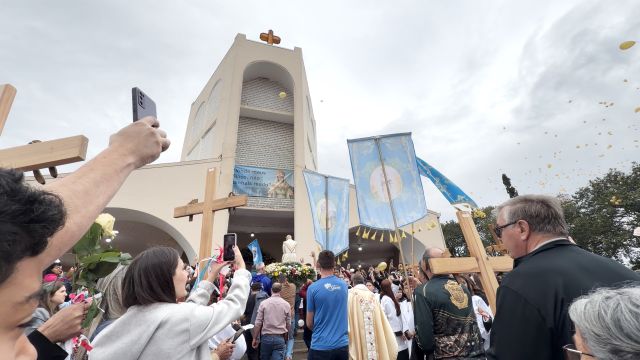 50ª Romaria ao Santuário Nossa Senhora da Salette reúne fiéis em Braganey