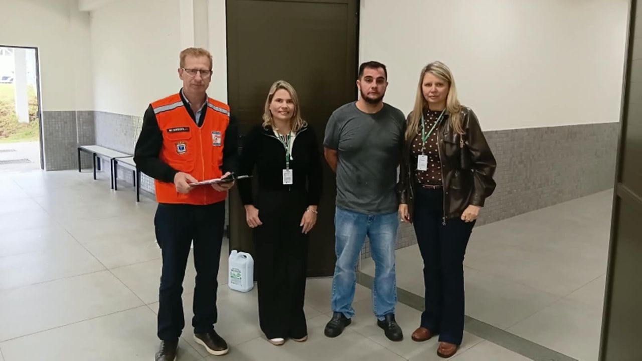 Defesa Civil vistoria abrigos de Cascavel diante da previsão de eventos climáticos extremos