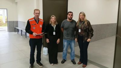 Defesa Civil vistoria abrigos de Cascavel diante da previsão de eventos climáticos extremos