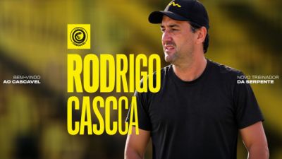 FC Cascavel anuncia Rodrigo Cascca como novo técnico após saída de César Bueno