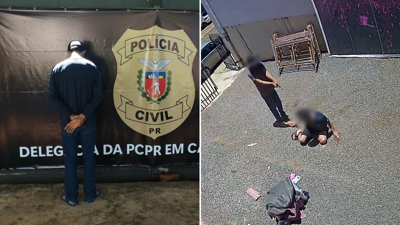 Suspeito de homicídio em Três Barras do Paraná se apresenta à Polícia Civil e tem prisão cumprida