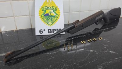 Homem é preso após disparos de arma de fogo no bairro Santa Felicidade, em Cascavel