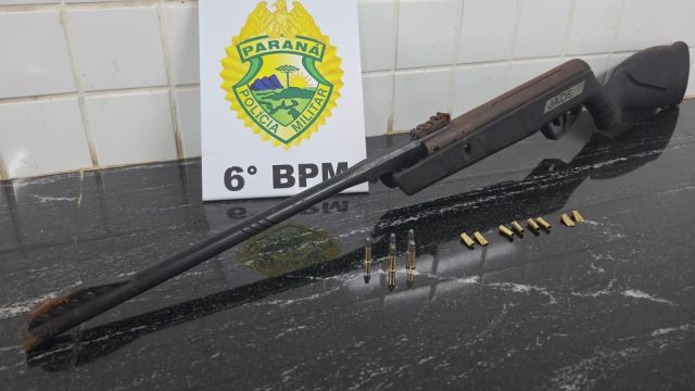 Homem é preso após disparos de arma de fogo no bairro Santa Felicidade, em Cascavel
