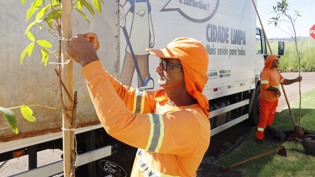 Prefeitura tem programação para deixar Cascavel ainda mais verde