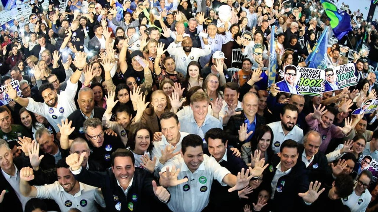 Gugu Bueno reúne mais de 3 mil pessoas em lançamento de campanha à reeleição em Cascavel
