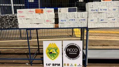 FICCO/PR apreende 468 celulares avaliados em R$ 2,6 milhões em Foz do Iguaçu