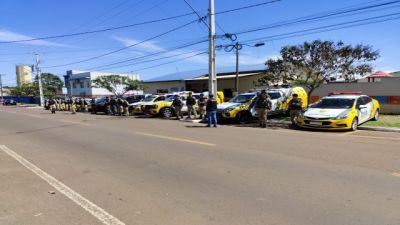 Operação Omnis é deflagrada em Cascavel para reforçar policiamento e combater crimes