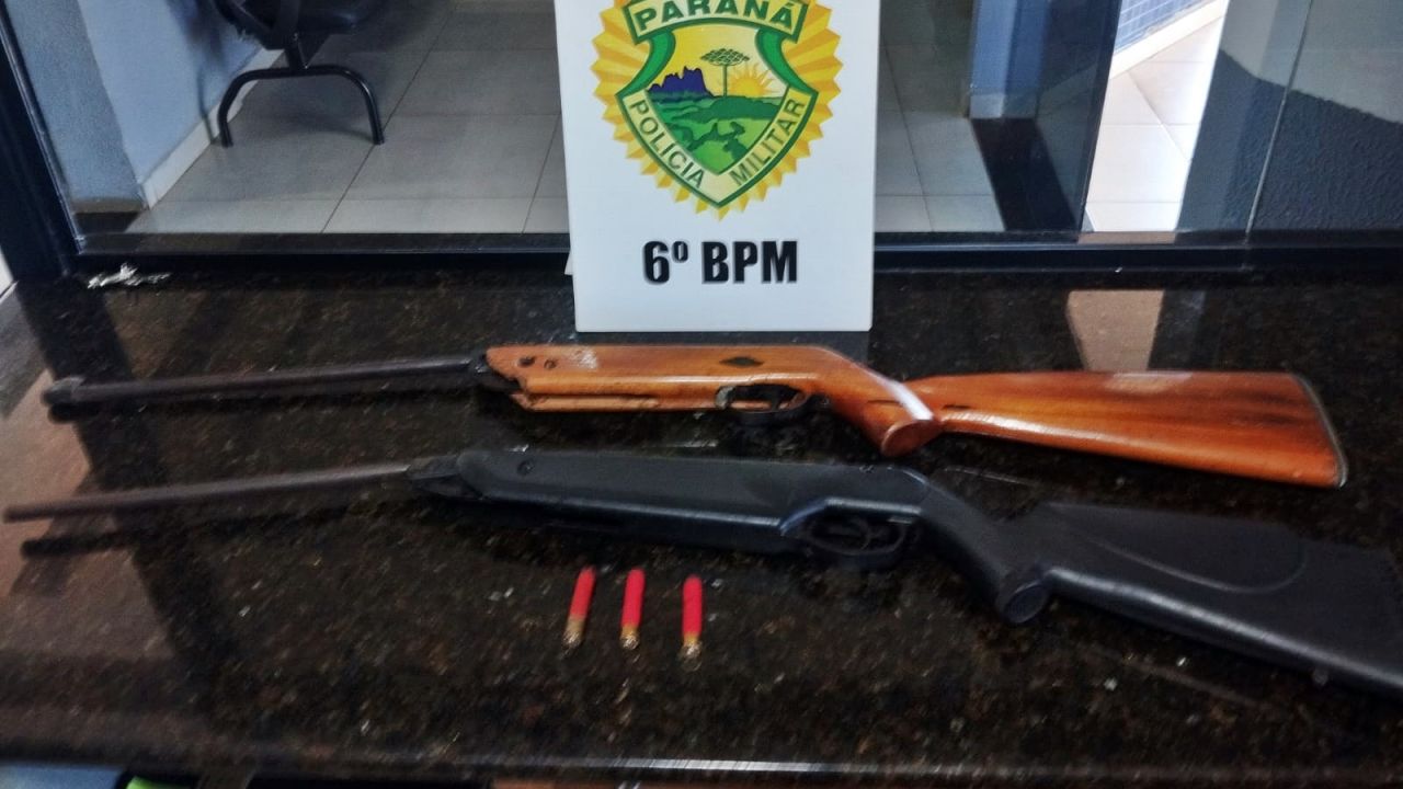 Homem de 68 anos é preso após disparo de arma de fogo durante discussão em Espigão Alto do Iguaçu