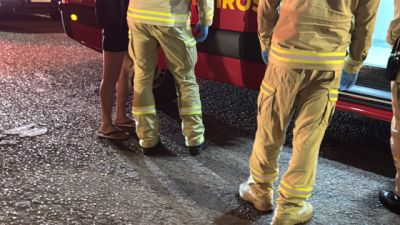 Mulher fica ferida após levar uma pedrada na cabeça no Bairro Cascavel Velho