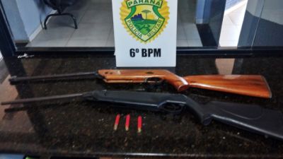 Homem de 68 anos é preso após disparo de arma de fogo durante discussão em Espigão Alto do Iguaçu