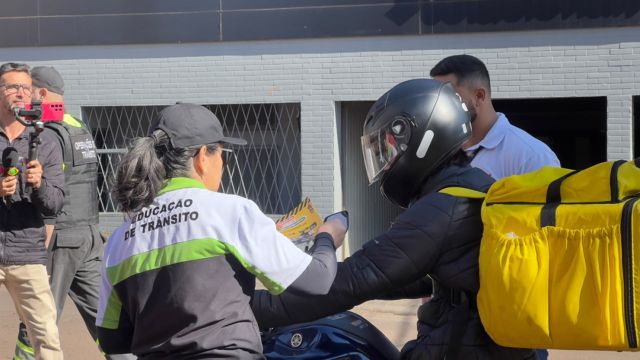 Transitar inicia Semana Nacional do Trânsito com ações de orientação e conscientização