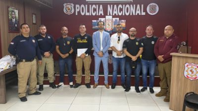 PCPR e autoridades paraguaias reforçam cooperação contra furtos e roubos de veículos na fronteira