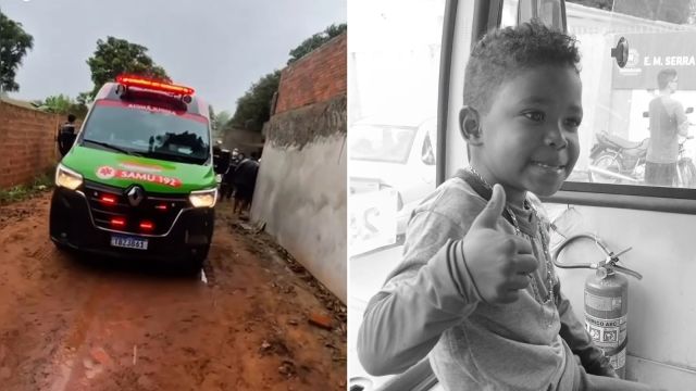 Criança de 5 anos morre após ser soterrada enquanto brincava em buraco no noroeste do Paraná