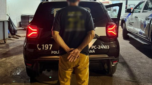 NUCRIA cumpre mandado e prende homem condenado a 11 anos e 10 meses em Cascavel
