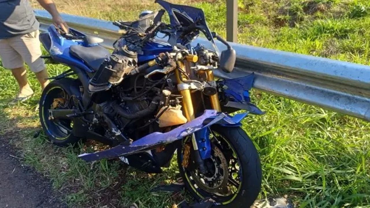 Motociclista morre após sofrer queda e bater contra anteparo na PR-475, em São Jorge D’Oeste