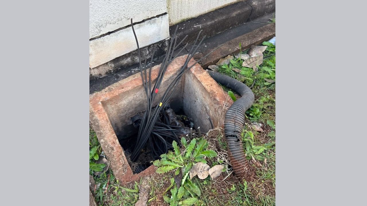Sede do Cisop é arrombada e tem fios furtados durante a madrugada em Cascavel