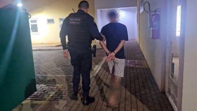 Homem é detido pela Guarda Municipal após ameaça contra mulher no Bairro Floresta