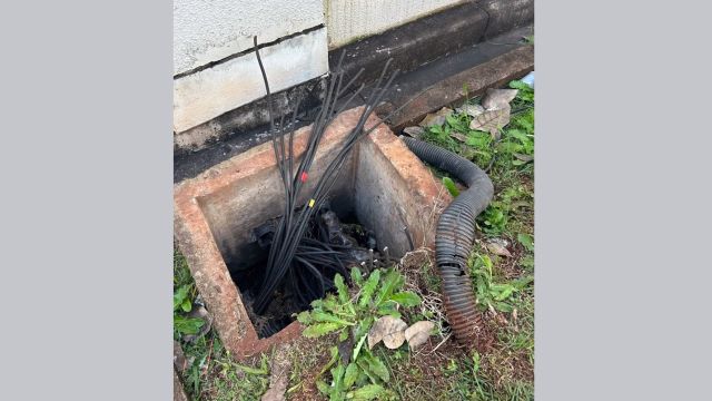 Sede do Cisop é arrombada e tem fios furtados durante a madrugada em Cascavel