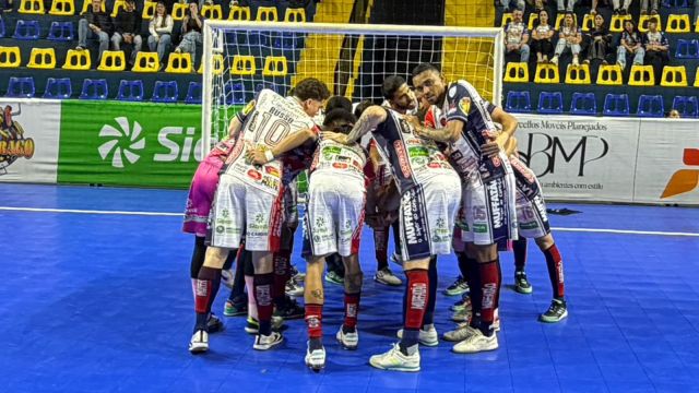 Cascavel Futsal empata com Itaipulândia no primeiro jogo das oitavas da Série Ouro