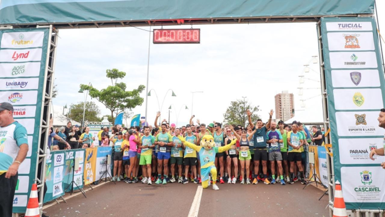 Cascavel Run 75 anos tem 6 mil vagas esgotadas em pouco mais de 2h