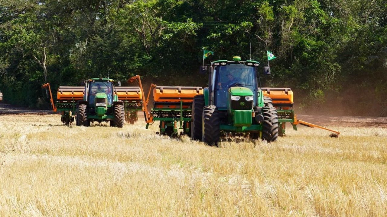 Itaipulândia inicia plantio de soja para a safra 2026/2027