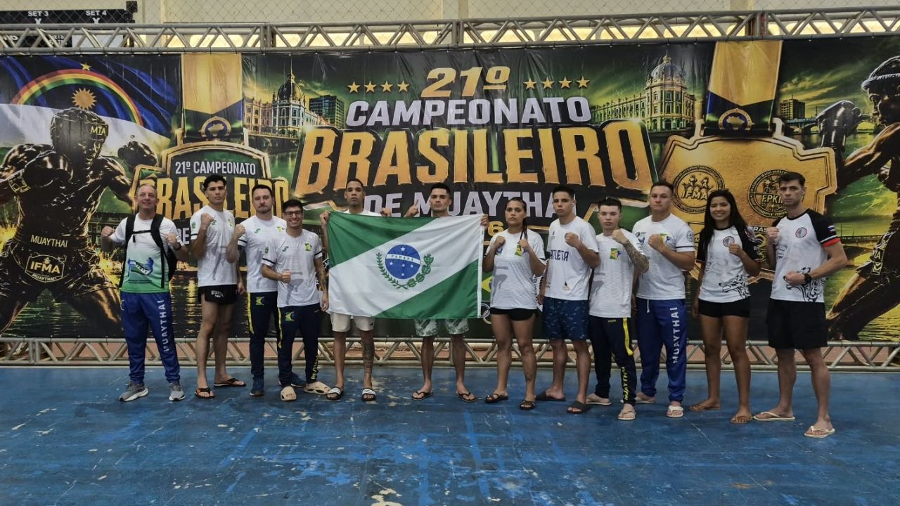 Cascavel conquista seis títulos no Campeonato Brasileiro de Muay Thai