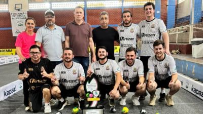 Imagem referente a notícia: Campo Bonito conquista título paranaense de Bocha na Chave Prata e garante vaga na Chave Ouro