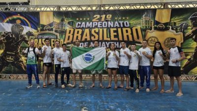 Cascavel conquista seis títulos no Campeonato Brasileiro de Muay Thai