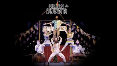 Circo da Cuesta leva teatro, música e acrobacias ao palco do Teatro Municipal