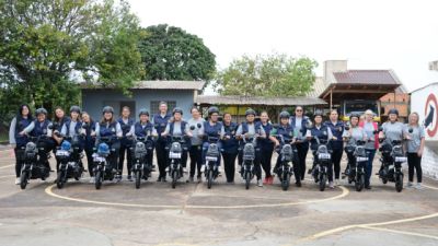 Corbélia entrega 11 novas scooters para Agentes Comunitárias de Saúde