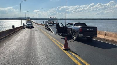 Ponte Ayrton Senna é interditada para perícia após tentativa de homicídio contra PRF