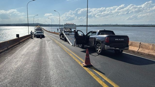 Ponte Ayrton Senna é interditada para perícia após tentativa de homicídio contra PRF