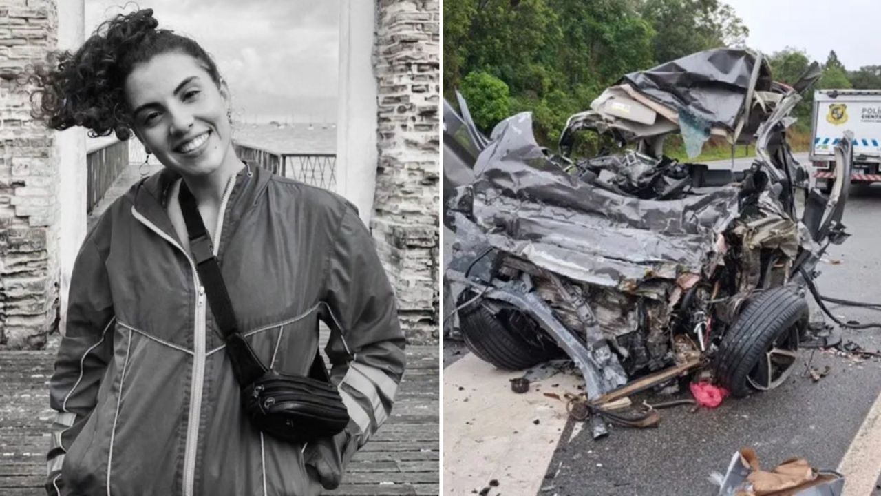 Jovem de 26 anos desaparecida durante viagem de Cascavel a Curitiba morre em acidente na BR-277