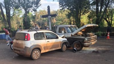 Homem morre após colisão entre carro e motocicleta na PR-239, em Nova Cantu