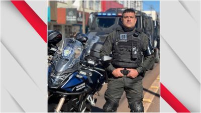 Guarda Municipal morre após acidente entre duas motos na Avenida Tancredo Neves, em Cascavel
