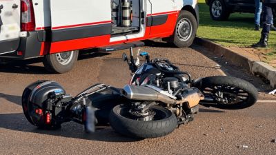 Guarda Municipal morre após acidente entre duas motos na Avenida Tancredo Neves, em Cascavel