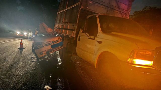 Duplo acidente deixa dois mortos na BR-369, no Km 94, em Cornélio Procópio
