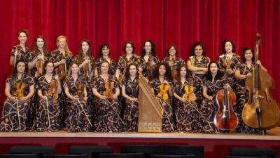 Orquestra Ladies Ensemble apresenta espetáculo musical nesta quarta-feira (30) em Cascavel